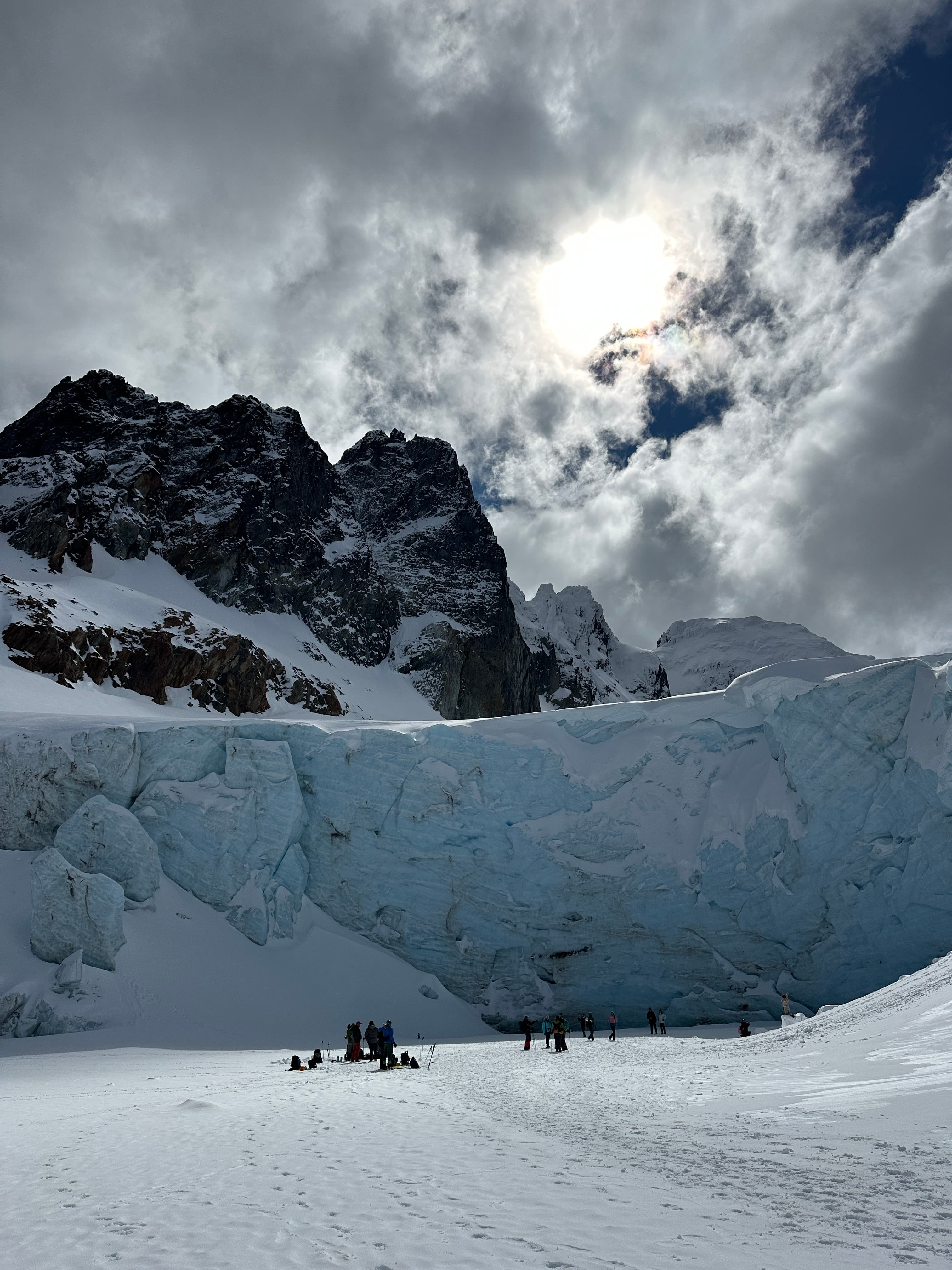 Glaciar Ojo del Albino — foto 2